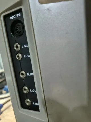 Radio Cassette Crown FM Antiguo Funciona