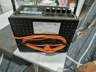 Radio Cassette Crown FM Antiguo Funciona