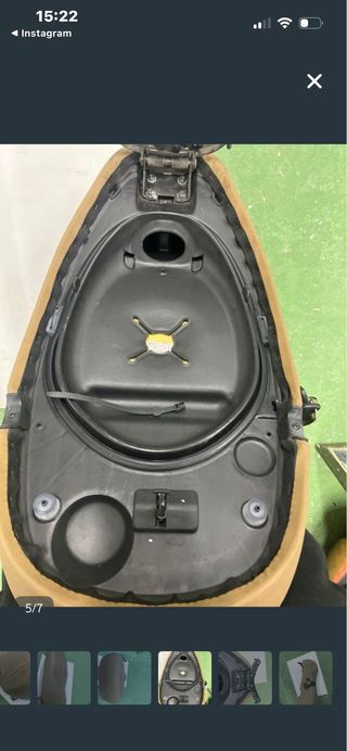 Asiento Vespa con Llave