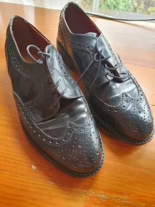 Zapatos Buicks Cuero Negro