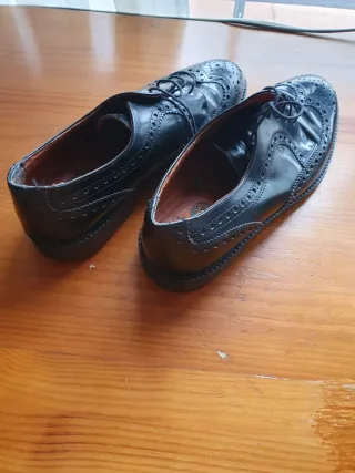 Zapatos Buicks Cuero Negro