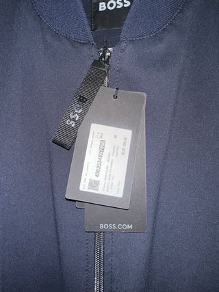 Chaqueta Bomber Azul Boss