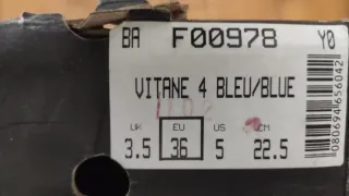 Scarpette sci fondo junior Salomon N36