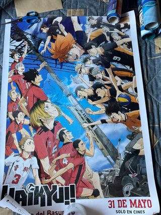 Póster Cine Haikyu!! 31 de Mayo