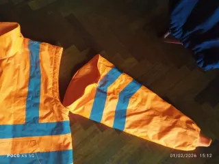 Giacca alta visibilità arancione