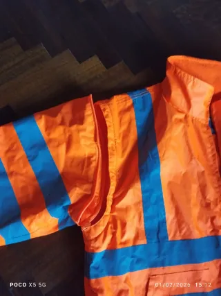 Giacca alta visibilità arancione
