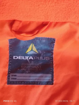 Giacca alta visibilità arancione