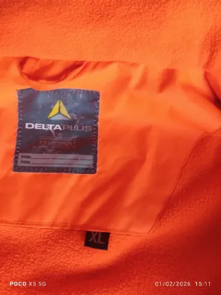 Giacca alta visibilità arancione