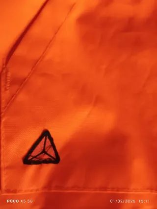 Giacca alta visibilità arancione