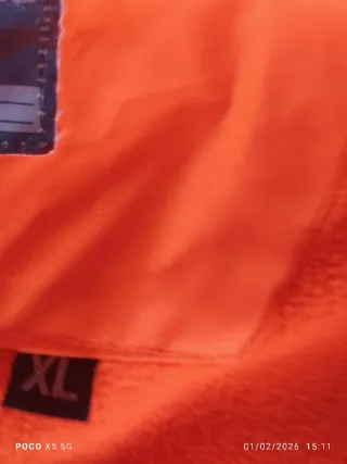 Giacca alta visibilità arancione