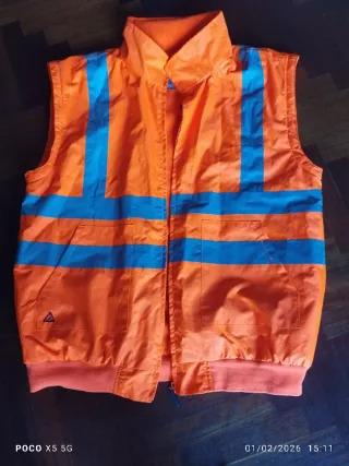 Giacca alta visibilità arancione