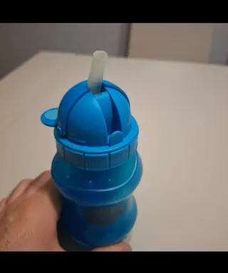 Mochila Abeja Guardería + Botella Azul