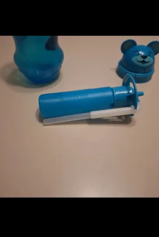 Mochila Abeja Guardería + Botella Azul