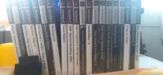 Lote de 17 juegos PS2