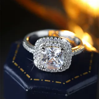 Anillo Plata Cubic Zirconia