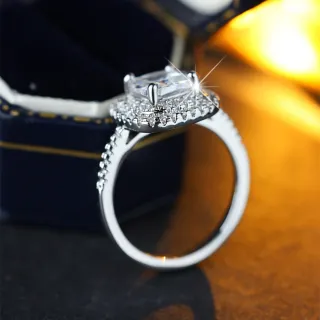 Anillo Plata Cubic Zirconia