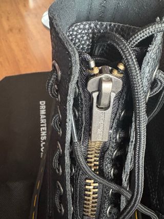 Stivali Dr. Martens con cerniera neri