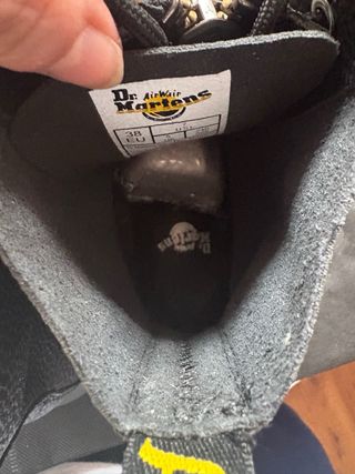 Stivali Dr. Martens con cerniera neri