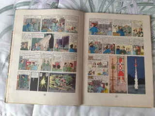 Comic Tintín años 50