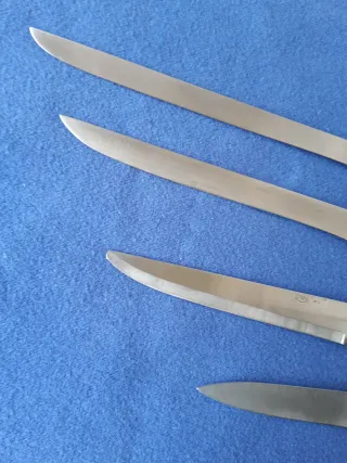 Set 4 Cuchillos Jamoneros Profesionales