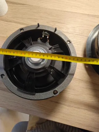 Altavoces Coche Negro y Gris, 2 unid