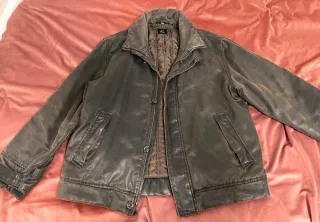 Abrigo Old Ridel Marrón Talla L