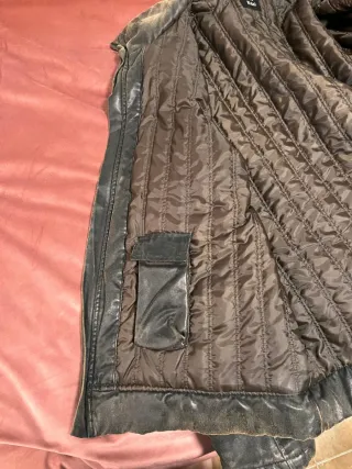 Abrigo Old Ridel Marrón Talla L