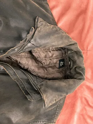 Abrigo Old Ridel Marrón Talla L