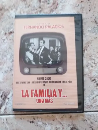 1 DVD La Familia y... Uno Más ALBERTO CLOSAS