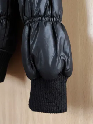 Chaqueta acolchada negra