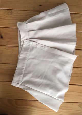 Falda pantalón beige T.M