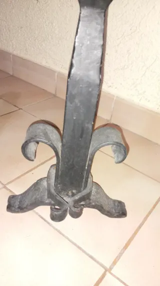 Morillos de chimenea de hierro