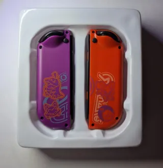 Joy Con Nintendo switch Pokemon Uva e Arancia