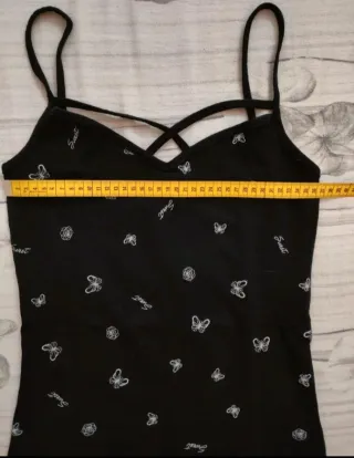 Canotta donna con farfalle