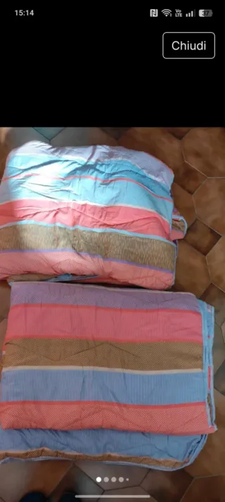 2 Piumoni Invernali Singoli double face