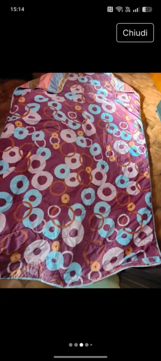 2 Piumoni Invernali Singoli double face