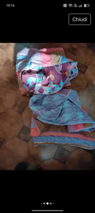 2 Piumoni Invernali Singoli double face