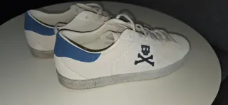 Zapatillas Scalpers Beige y Azul