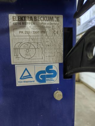 Sierra Circular de Mesa Elektra Beckum PK 255