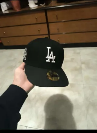 Gorra LA New Era Negra Talla 7