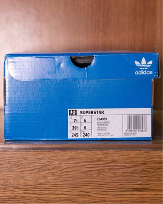 Zapatillas Adidas Superstar Negras Blancas