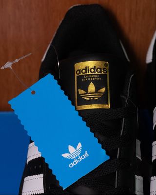 Zapatillas Adidas Superstar Negras Blancas