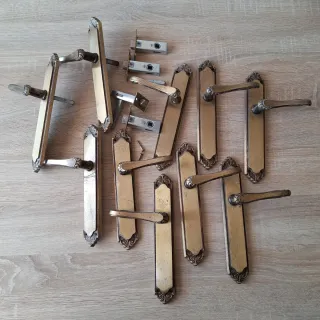 Lote 5 Manillas Puerta Vintage