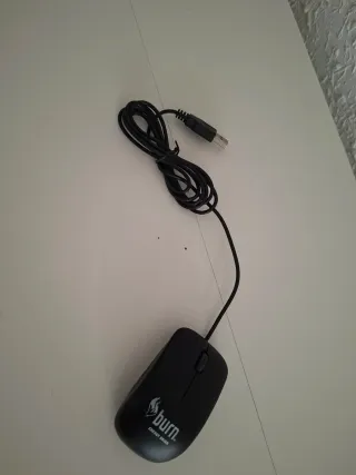 Ratón Burn Negro