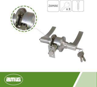 Amig - Juego de manillas de entrada Izquierda con