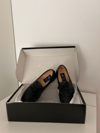 Zapatos Sylvia Cioli niño negros TALLA 28