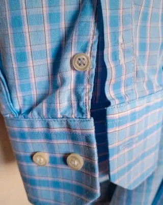 Camicia uomo a quadretti