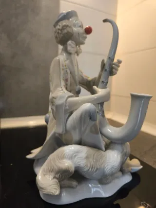 Figura payaso Nao/Lladro porcelana