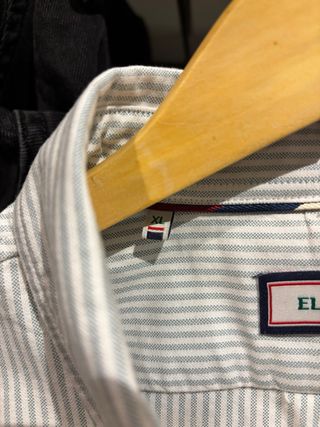 Camisa El Ganso Rayas Gris Talla XL