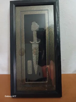 Cuadro Decorativo Hacha Antigua